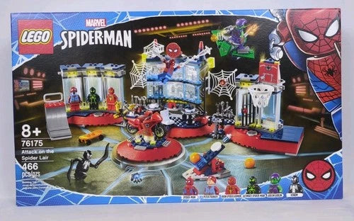 MEOW 76175 Super Heroes: Attack on the Spider Lair