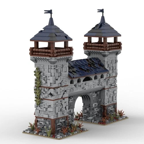 MOC-85157 Medieval Castle's Keep Outpost Model Building Toys 2692 Pieces