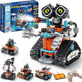 Robot Building Kit with Remote Control STEM Gift for Boy Ages 8-14