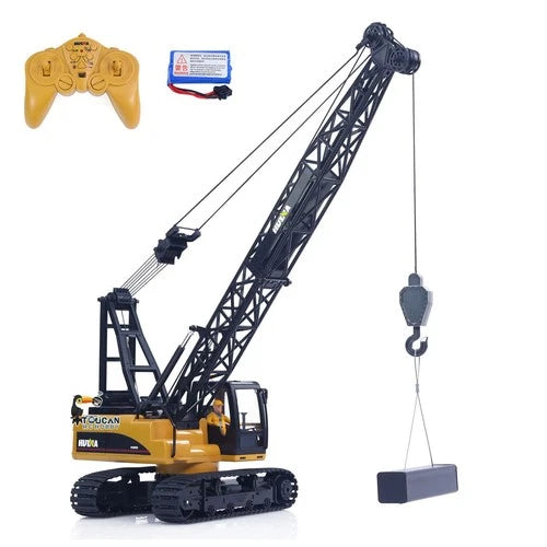 US STOCK HUINA 572 15CH RC 1/14 Construction Crane Truck Tower Excavator Model
