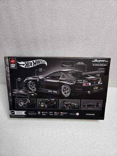 2026 Mattel Brick Shop Hot Wheels 94 Toyota Supra MKIV 824 Piece Set