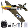 P51 Mustang 2.4G RC Plane Radio EPP Foam 4CH 6Axis RTF Remote Control Fighter