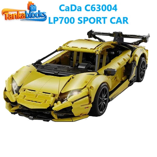 CaDA LAMBORGHINI Aventador LP700 Building Blocks Car toys gift