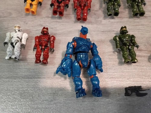Mega Bloks Halo Sector 12 Police NMPD Cyclops From 97326 and Other Halo Figures