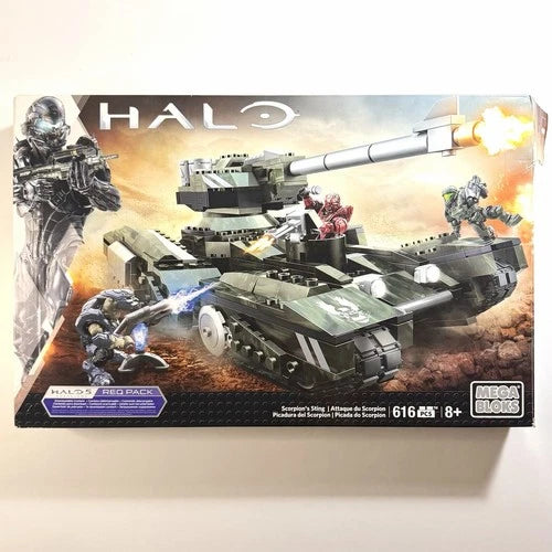 HALO Mega Blocks Scorpion’s Sting CNG68 Pre-Owned (Box Damage)