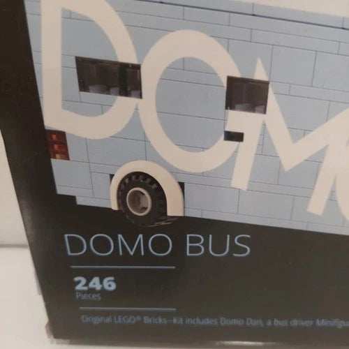 Domo Bus Promotional building kit Including LEGO Bricks And Domo Dan Bus Driver