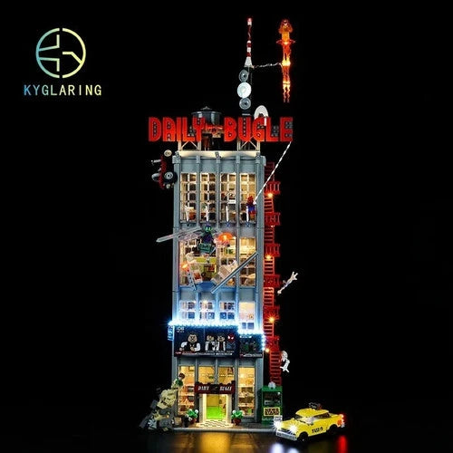 Daily Bugle 76178 Building Bricks Set 3789 Pieces Without Box
