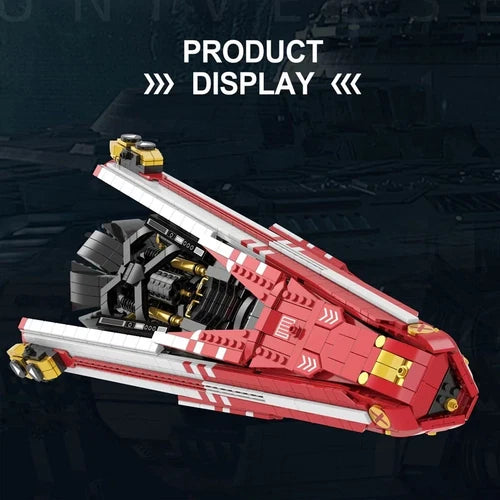 MOC The Expanse Navy Battleship building blocks 2107 Pieces birthday Xmas gift