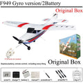 WLtoys F949 2.4G 3D6G 3Ch RC Airplane Fixed Wing Plane Gyro2BS Original Box