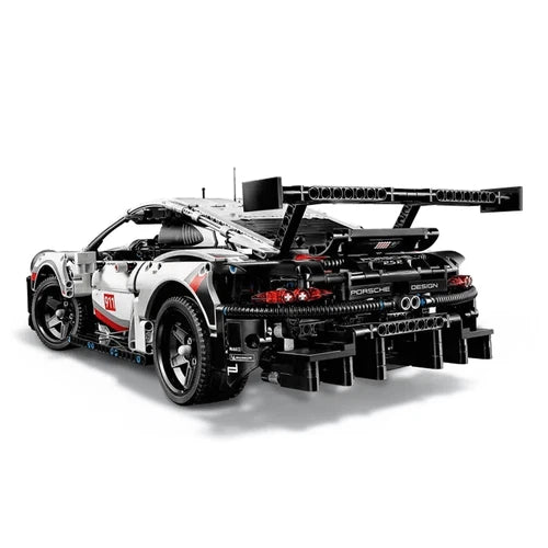USA SHIP-(1631 Pieces) With Controller 911 RSR Race Car Model Building Blocks