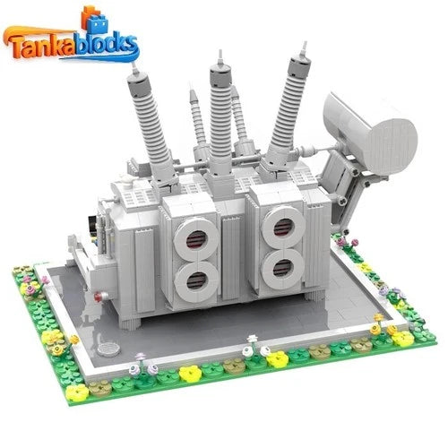 MOC-66271 high-voltage power substation building blocks Toys Christmas gift