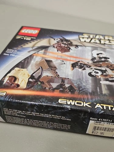 LEGO Star Wars 7139 Ewok Attack 119-Piece Set Vintage Ages 7-12 Box