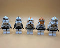 LEGO Star Wars Custom Decal Clone Trooper Phase 2 Lot of 5