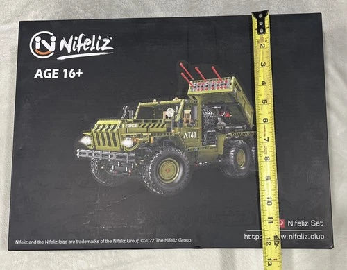 Nifeliz Rocket Artillery Katyusha Building Block Kit, WW2 Tank, 2268 pcs.