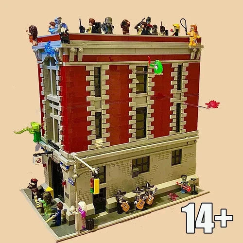 NEW 4634 PCS Ghostbusters Firehouse Headquarters Building Block Set