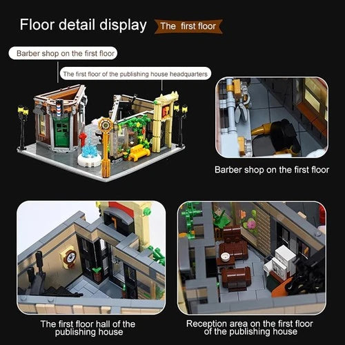 Falagil New York Flatiron Building Blocks,4500 PCS New York Landmark for Adults