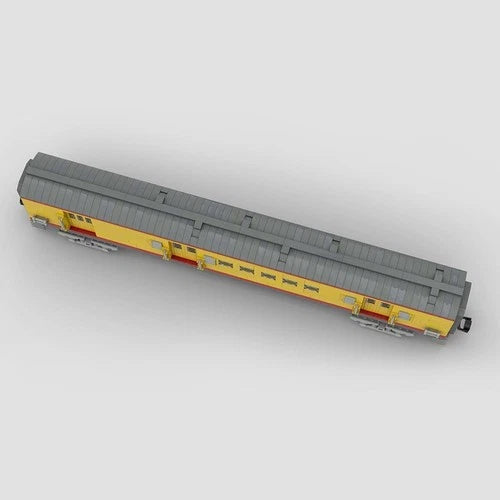 MOC Train without Interior Building Blocks Toy Kits 1143+ Pieces