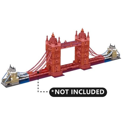 London Tower Bridge Extension 1272 Parts for 10214 Building Blocks Set