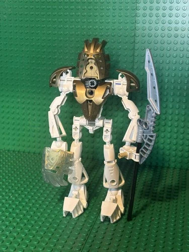 LEGO BIONICLE: Takanuva (8596) Figure Only Kanohi Avohkii Rare