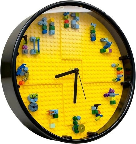Hands-On STEM Learning Clock Kit for Boys 6-12 - Customizable Building Set
