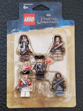 LEGO Pirates of the Caribbean Mini Figure 5Pack Item #4638572 Captain Jack Sparr