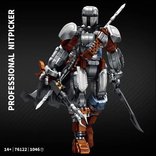 MOC The Mandalorian Movie building blocks 1046 pcs movies Birthday Toy gift