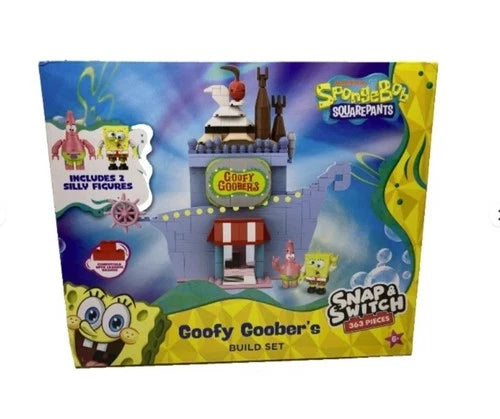 SpongeBob SquarePants Snap & Switch Deluxe Build Set - Set of 3 Goofy Goobers