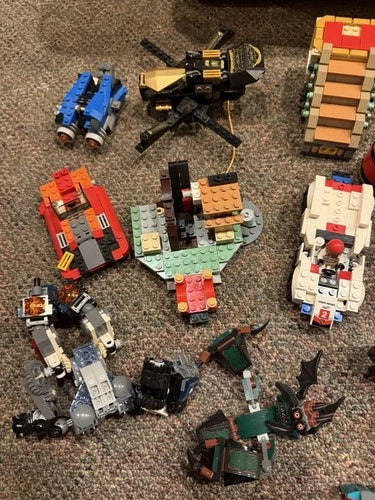 LEGO 40+ lb Big Bulk Lot Star Wars Ninjago Marvel Spider Man City