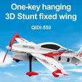 QIDI-550 3D RC Airplane 500MM Wingspan One-Key Hanging Stunt with 6-Axis Gyro