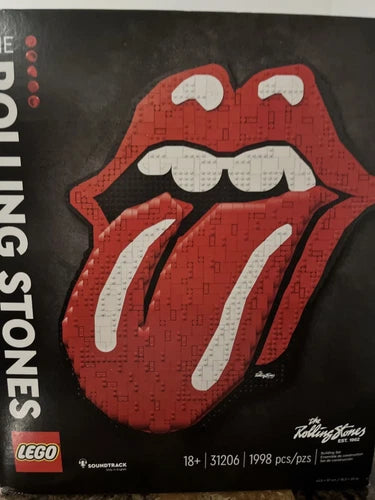 LEGO Art The Rolling Stones 31206 1,998 Pieces New Sealed Retired