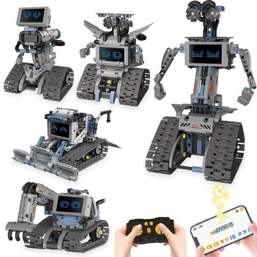 Robot Building Kit with Remote Control STEM Gift for Boys Age 8-14 \| Birthday...