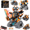 STEM Building Toys for Kids 6-14, 5in1 STEM Robot Building Kit for Kid, Remot...