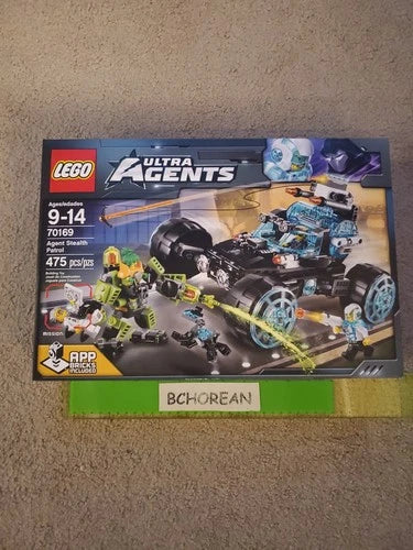 Lego 70169 Ultra Agents Agent Stealth Patrol New Sealed Retired