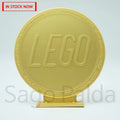 Lego Korea VIP Gold Membership Trophy Statue 2021 Zinc Alloy