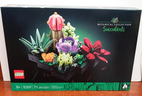 New Lot of 2 x Lego Orchid & Succulents Botanical Collection 10311 10309