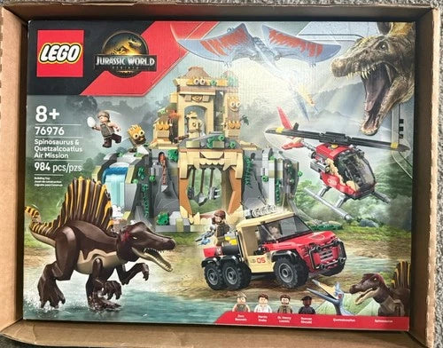 LEGO Jurassic World Spinosaurus & Quetzalcoatlus Air Mission (No spinosaurus)