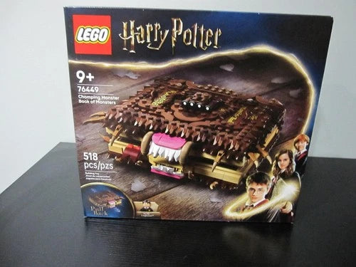 LEGO Harry Potter Chomping Monster Book of Monsters 76449 Building Set Brand New