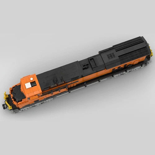 ES44AC BNSF- 8wide 1797+ Pieces Model MOC-38223 Building Blocks Toys Set