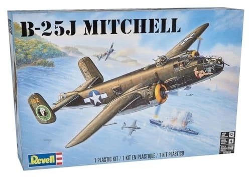 85-5512 B25J Mitchell 1:48 Scale Model Airplane Building Kit