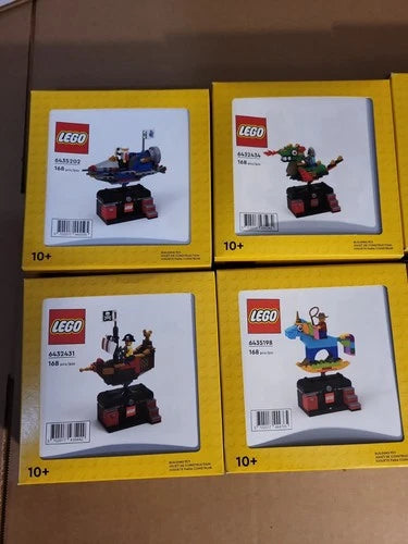 LEGO Limited VIP Promotional Lot Of 6 6432431 6432434 6435202 6435198 6392343