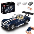 Mould King 13215 Vintage Roadster Sports Car Building Block RC Toy Collectible