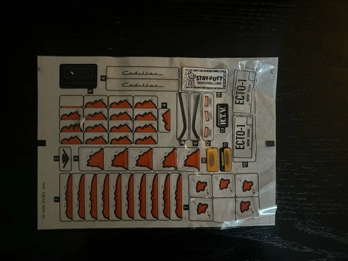 Ghostbusters Inspired Vehicle Building Block Model Kit ~2350 Pieces – Unbranded