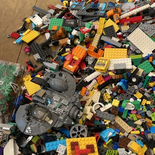 LEGO 18 lbs Pounds Random Parts Pieces Building Plates Blocks Washed Bulk Lots