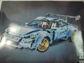 Sports Car Building Blocks Set, 1:10 Scale PR911 Car Model 2100 p 8+ NEW QOQ