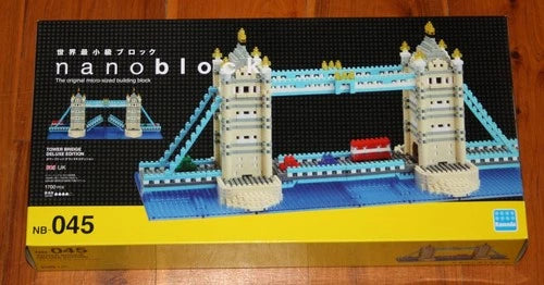NANOBLOCK NB-045 TOWER BRIDGE DELUXE EDITION Set 1700 Pieces NEW In Box