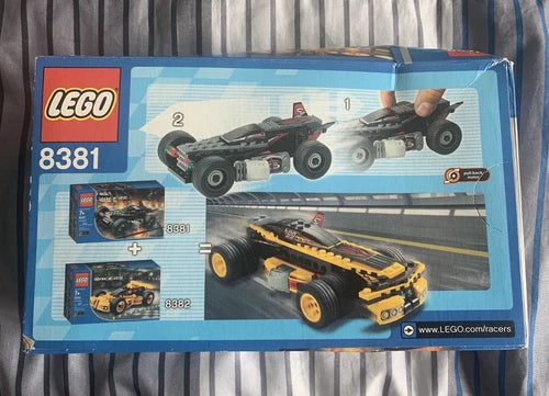 NEW Lego Racers Exo Raider #8381 Unopened Box Collectible 2003 Pull-Back Motor