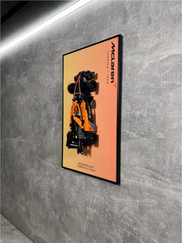 LEGO Art Wall Holder Frame 50x30 cm. Technic NEOM McLaren Formula E (42169)