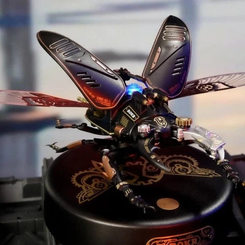 ROKR Stag Beetle Mechanical 3D Puzzle Kit Wooden Model Building Set MI01