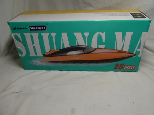 Shuang Ma Dodoos 7012 RC Boat Brushless 25km/h 2.4G 2 Batteries 3681