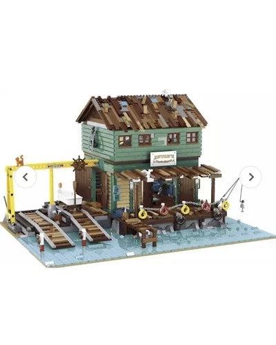 Harbortown Ship Repair Yard Building Block Set UrGe 30106 New